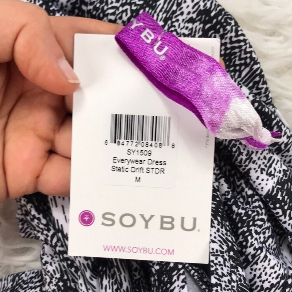 NWT SOYBU Patterned Dress - Picture 5 of 12